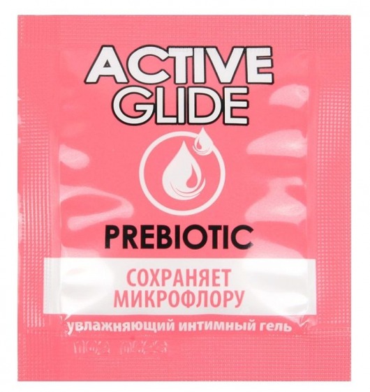 Лубрикант на водной основе Active Glide с пребиотиком - 3 гр. - Биоритм - купить с доставкой в Абакане