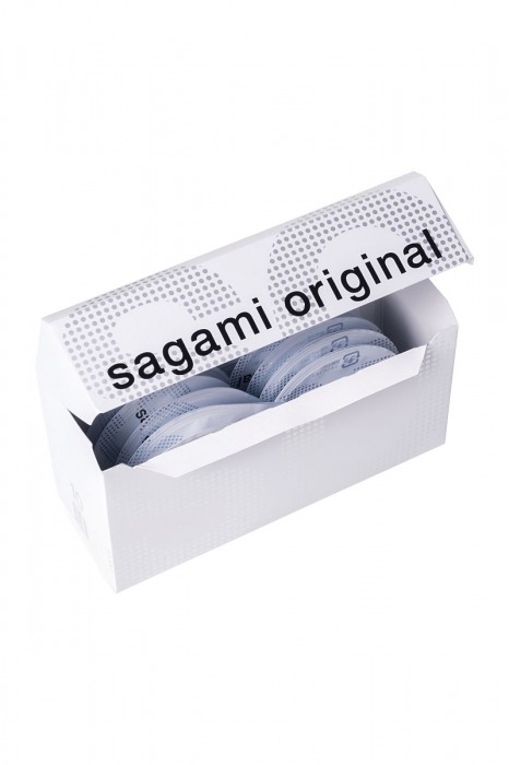 Презервативы Sagami Original 0.02 L-size увеличенного размера - 10 шт. - Sagami - купить с доставкой в Абакане