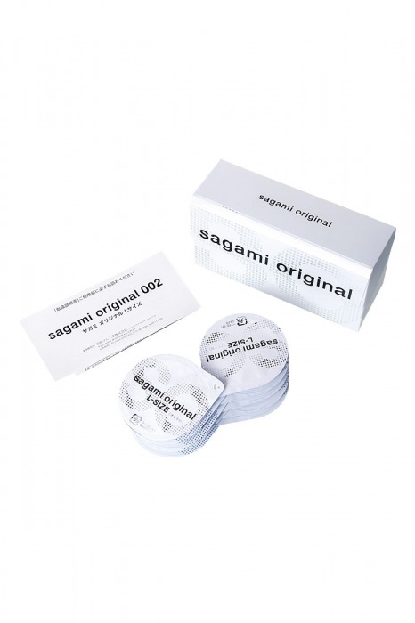 Презервативы Sagami Original 0.02 L-size увеличенного размера - 10 шт. - Sagami - купить с доставкой в Абакане