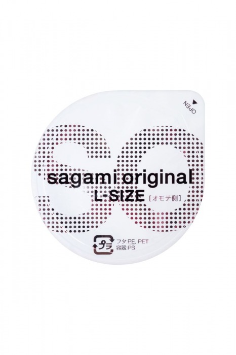 Презервативы Sagami Original 0.02 L-size увеличенного размера - 10 шт. - Sagami - купить с доставкой в Абакане