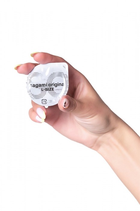 Презервативы Sagami Original 0.02 L-size увеличенного размера - 10 шт. - Sagami - купить с доставкой в Абакане