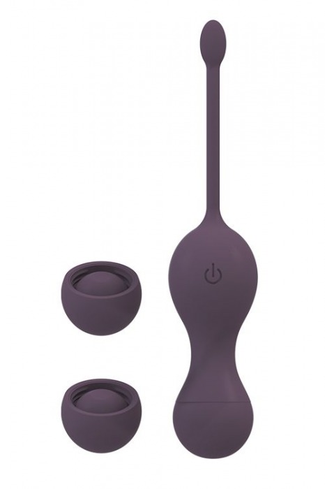 Фиолетовые виброшарики IDUNA с пультом ДУ - Dream Toys