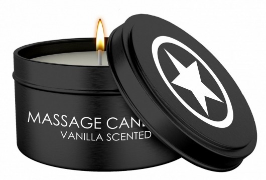 Массажная свеча с ароматом ванили Massage Candle - Shots Media BV - купить с доставкой в Абакане