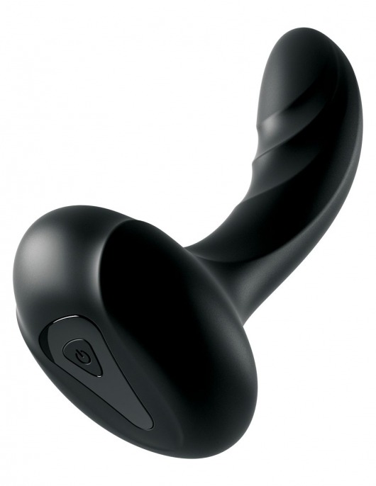 Черный массажер простаты Ultimate Silicone P-Spot Massager - 13,9 см. - Pipedream - в Абакане купить с доставкой