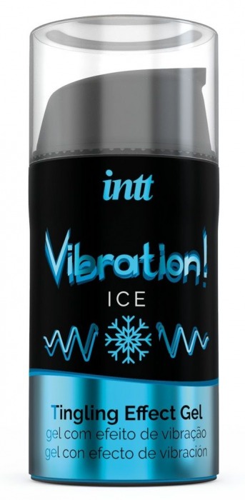 Жидкий интимный гель с эффектом вибрации Vibration! Ice - 15 мл. - INTT - купить с доставкой в Абакане