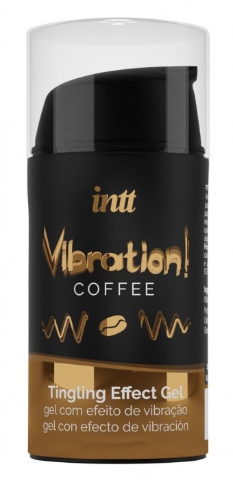 Жидкий интимный гель с эффектом вибрации Vibration! Coffee - 15 мл. - INTT - купить с доставкой в Абакане