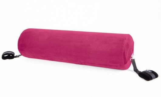 Розовая вельветовая подушка для любви Liberator Retail Whirl - Liberator - купить с доставкой в Абакане