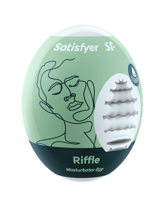 Мастурбатор-яйцо Satisfyer Riffle Mini Masturbator - Satisfyer - в Абакане купить с доставкой