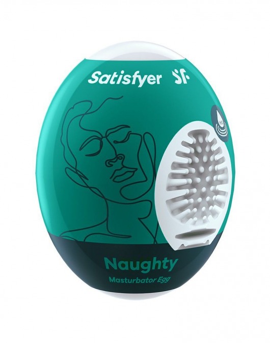 Мастурбатор-яйцо Satisfyer Naughty Mini Masturbator - Satisfyer - в Абакане купить с доставкой