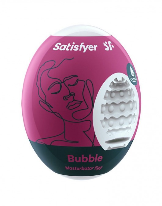 Мастурбатор-яйцо Satisfyer Bubble Mini Masturbator - Satisfyer - в Абакане купить с доставкой