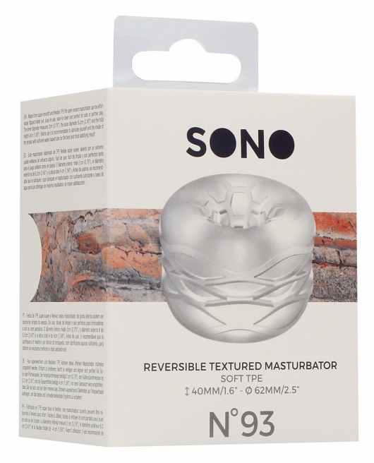 Мини-мастурбатор №93 Reversible Masturbator and Bumper - Shots Media BV - в Абакане купить с доставкой