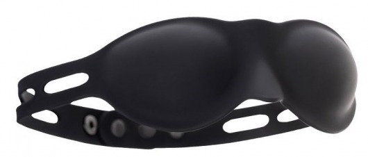 Черная плотная силиконовая маска - ToyFa - купить с доставкой в Абакане