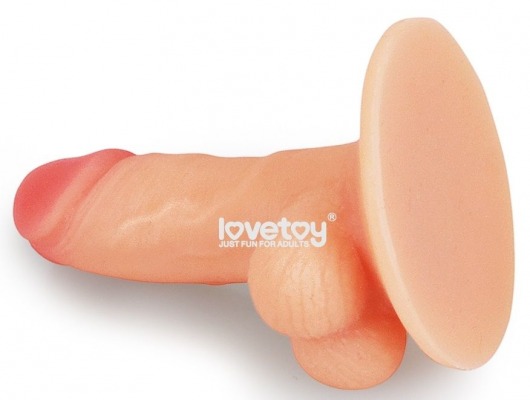 Телесный пенис-сувенир Universal Pecker Stand Holder - Lovetoy - купить с доставкой в Абакане