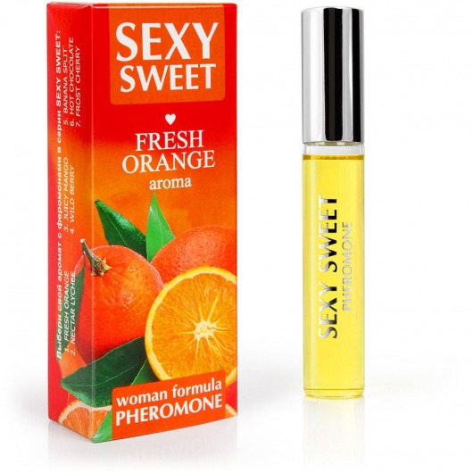 Парфюм для тела с феромонами Sexy Sweet с ароматом апельсина - 10 мл. -  - Магазин феромонов в Абакане
