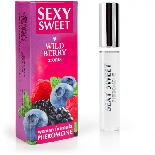 Парфюм для тела с феромонами Sexy Sweet с ароматом лесных ягод - 10 мл. -  - Магазин феромонов в Абакане