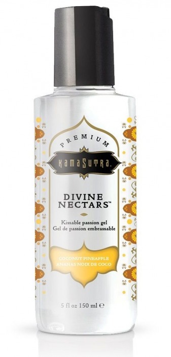 Гель-лубрикант на водной основе Divine Nectars Vanilla с ароматом ванили - 150 мл. - Kama Sutra - купить с доставкой в Абакане