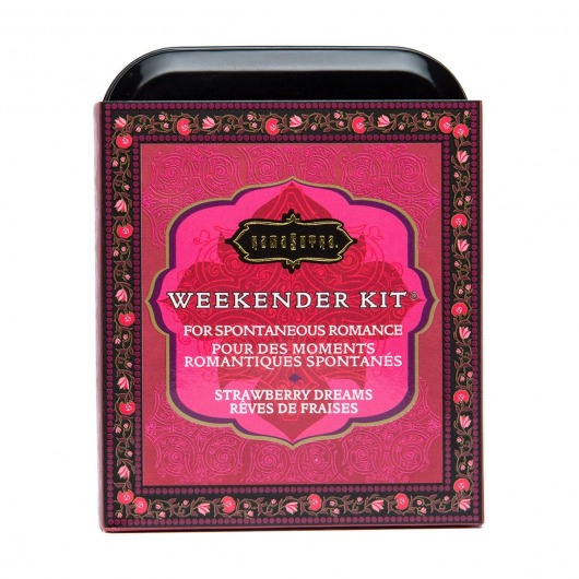 Эротический набор Weekender Kit Strawberry Dreams - Kama Sutra - купить с доставкой в Абакане