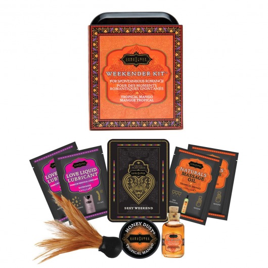 Эротический набор Weekender Kit Tropical Mango - Kama Sutra - купить с доставкой в Абакане