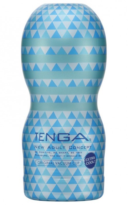 Мастурбатор с охлаждающей смазкой TENGA Original Vacuum Cup Extra Cool - Tenga - в Абакане купить с доставкой