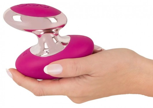 Ярко-розовый вибромассажер Couples Choice Massager - Orion