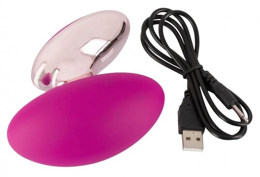 Ярко-розовый вибромассажер Couples Choice Massager - Orion