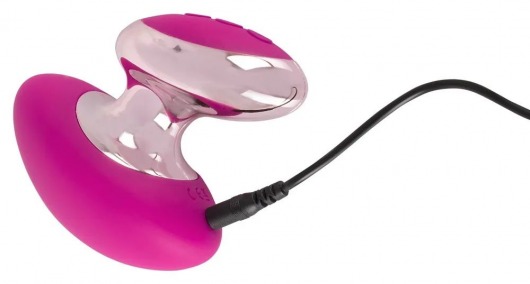 Ярко-розовый вибромассажер Couples Choice Massager - Orion