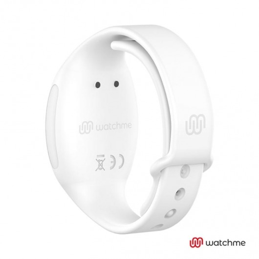 Зеленый вибратор для пар с белым пультом-часами Weatwatch Dual Pleasure Vibe - DreamLove