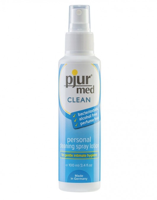 Гигиенический спрей pjur MED Clean Spray - 100 мл. - Pjur - купить с доставкой в Абакане