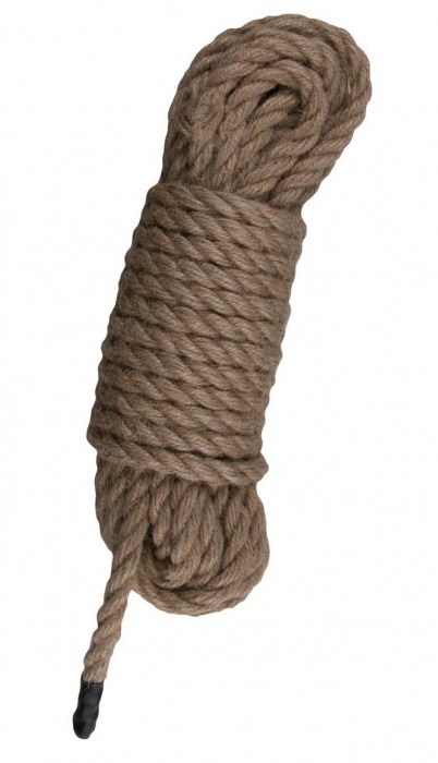 Пеньковая веревка для связывания Hemp Rope - 5 м. - Easy toys - купить с доставкой в Абакане