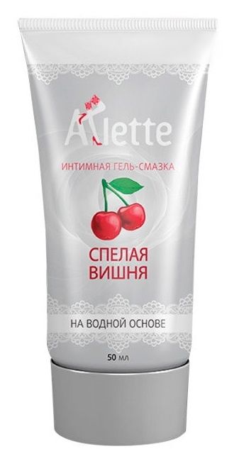 Интимная гель-смазка на водной основе Arlette  Спелая вишня  - 50 мл. - Arlette - купить с доставкой в Абакане