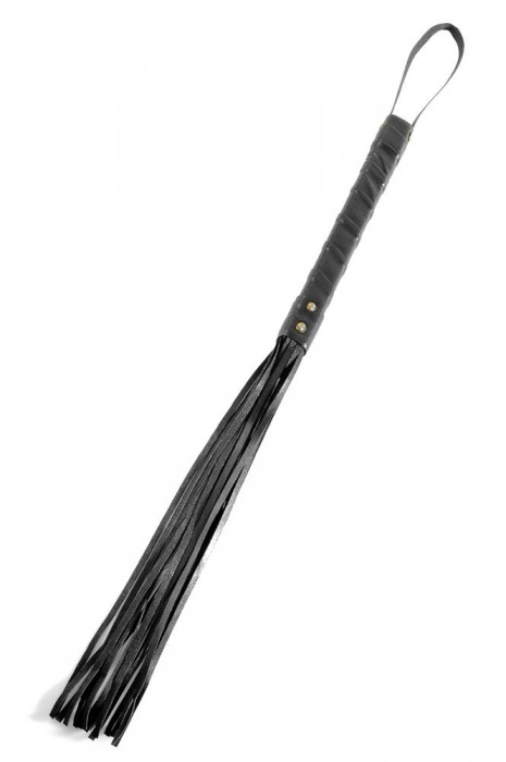 Черная плеть First Time Flogger - 63,5 см. - Pipedream - купить с доставкой в Абакане