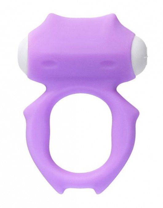 Фиолетовое виброкольцо на пенис Zort - A-toys - в Абакане купить с доставкой