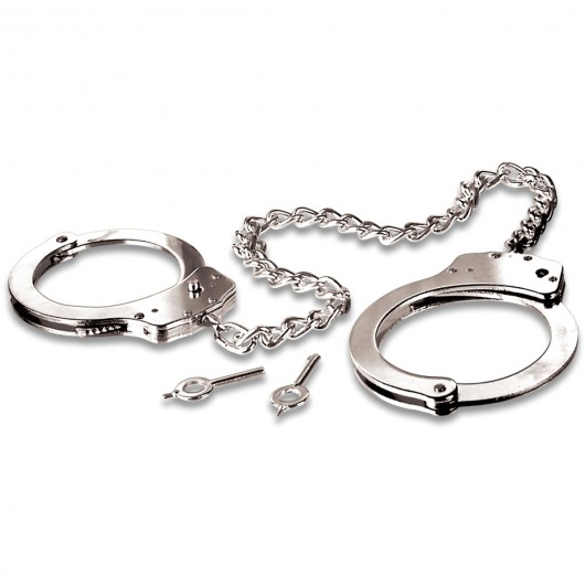 Металлические наручники Metal Leg Cuffs - Pipedream - купить с доставкой в Абакане