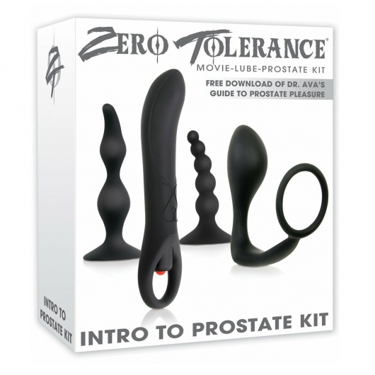 Набор стимуляторов простаты Intro To Prostate Kit - Zero Tolerance - в Абакане купить с доставкой