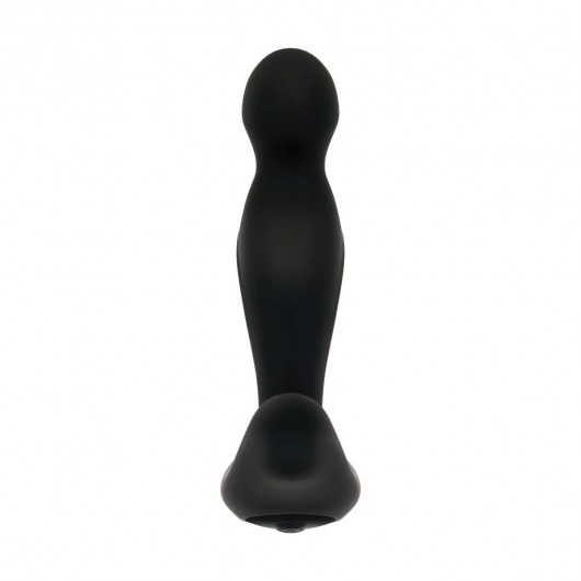 Черный вибростимулятор простаты Adam s Rotating P-spot Massager - 14,2 см. - Adam & Eve - в Абакане купить с доставкой