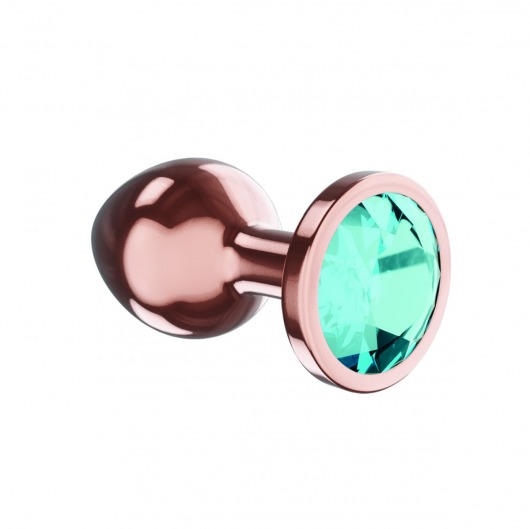Пробка цвета розового золота с малиновым кристаллом Diamond Topaz Shine L - 8,3 см. - Lola Games - купить с доставкой в Абакане