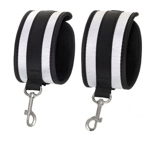 Серебристо-черные оковы Anonymo - ToyFa - купить с доставкой в Абакане