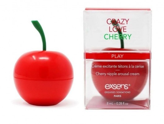 Крем для стимуляции сосков Crazy Love Cherry - 8 мл. - Exsens - купить с доставкой в Абакане