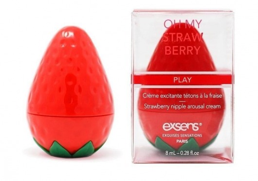 Крем для стимуляции сосков Oh My Strawberry - 8 мл. - Exsens - купить с доставкой в Абакане