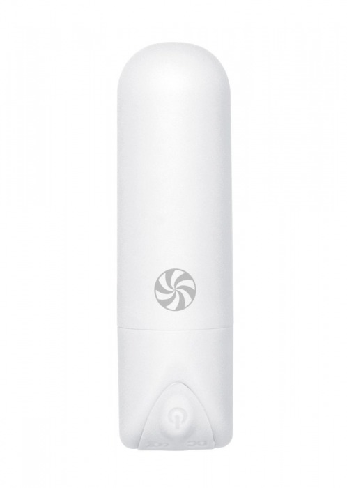 Белая перезаряжаемая вибропуля Gala - Lola Games