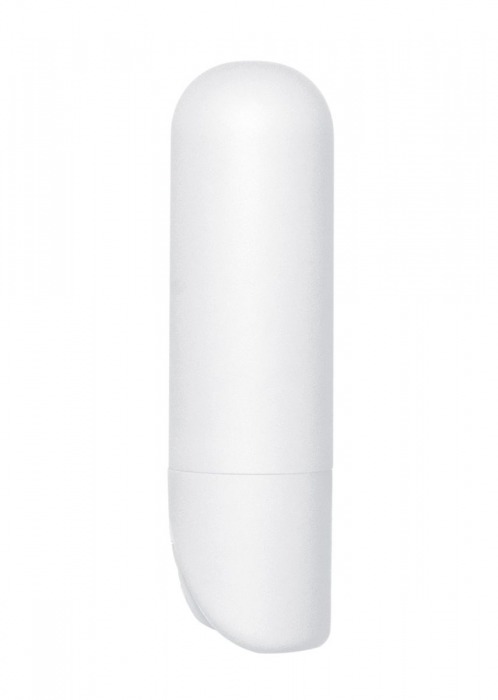 Белая перезаряжаемая вибропуля Gala - Lola Games