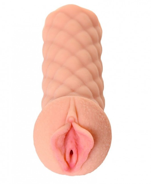 Телесный мастурбатор-вагина Elegance.002 с вибрацией - KOKOS - в Абакане купить с доставкой