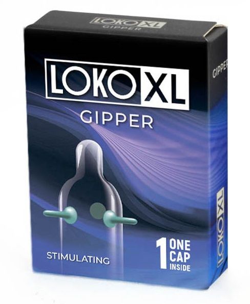 Стимулирующая насадка на пенис LOKO XL GIPPER - Sitabella - в Абакане купить с доставкой