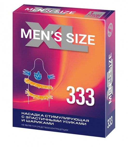 Стимулирующая насадка на пенис MEN SIZE 333 - Sitabella - в Абакане купить с доставкой