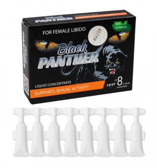 Пищевой концентрат для женщин BLACK PANTER - 8 монодоз (по 1,5 мл.) - Sitabella - купить с доставкой в Абакане