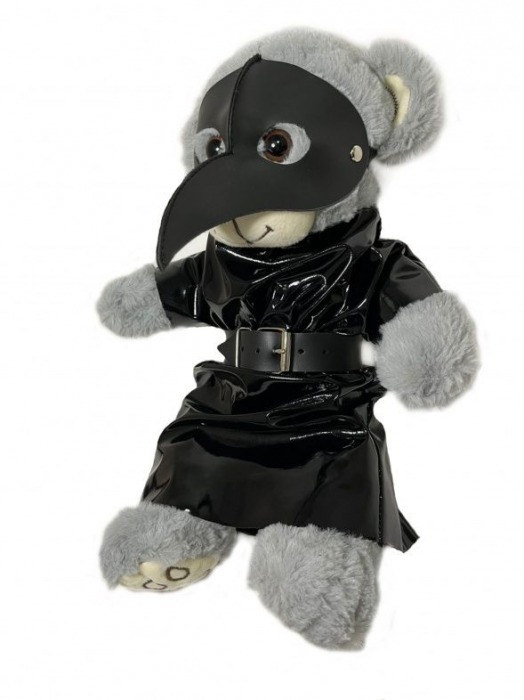 Плюшевый БДСМ-мишка в костюме чумного доктора - БДСМ Арсенал - купить с доставкой в Абакане