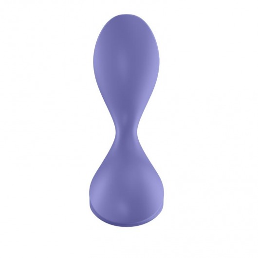 Фиолетовая анальная вибропробка Sweet Seal - 11,2 см. - Satisfyer