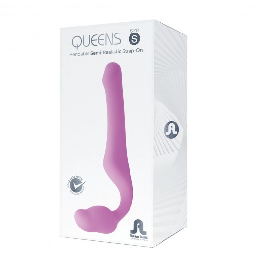 Сиреневый безремневой страпон Queens S - Adrien Lastic - купить с доставкой в Абакане