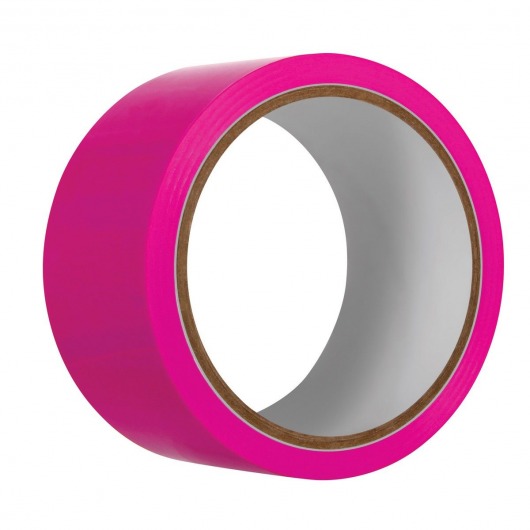 Розовая лента для бондажа Pink Bondage Tape - 20 м. - Evolved - купить с доставкой в Абакане