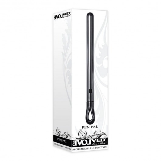Металлический вибростимулятор Pen Pal - 11,25 см. - Evolved